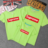 Matching Family Prints Slogan Superme T-shirts