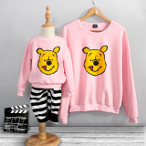 Matching Family Prints Winnie the Pooh Famliy Sweatshirts Top