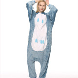 Blue Owl Onesie Kigurumi Pajamas Cosplay Costume for Unisex Adult