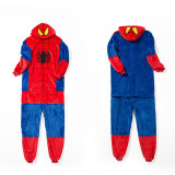 Red Spider Onesie Kigurumi Pajamas Cosplay Costume for Unisex Adult