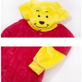 Yellow Winnie the Pooh Onesie Kigurumi Pajamas Cosplay Costume for Unisex Adult