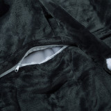 Grey Wolf Onesie Kigurumi Pajamas Cosplay Costume for Unisex Adult