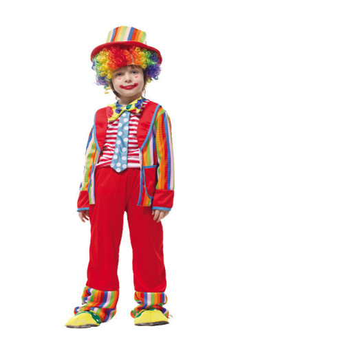 Clown Performance Costume Suit Sets With Hat
