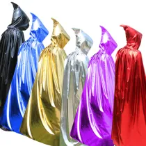 Halloween Vampire Costume Hooded Light Cloak
