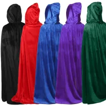 Halloween Cosplay Performance Costume Velvet Cloak