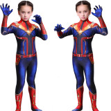 Tights Captain Marvel Jumpsuit Halloween Performance Costume Cosplay Suit