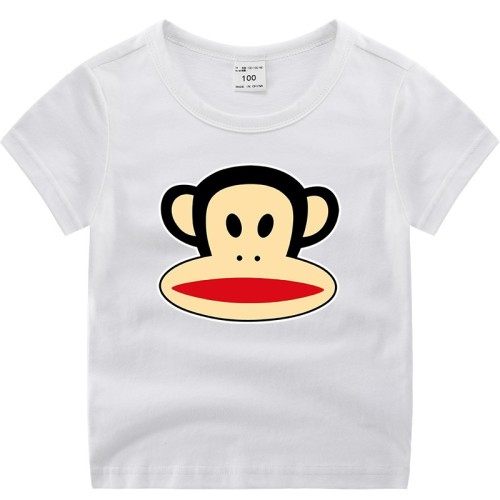 Boys Print Paul Frank Monkey Cotton T-shirt