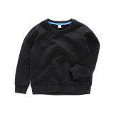 Toddlers Pure Color Cotton Sweatshirts For Kids