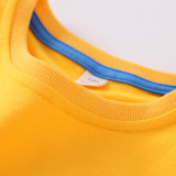 Toddlers Pure Color Cotton Sweatshirts For Kids