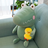 Crocodile With Duck Soft Stuffed Plush Animal Doll for Kids Gift