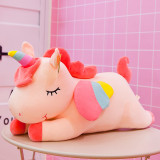 Angel Unicon Soft Stuffed Plush Animal Doll Pillow for Kids Gift