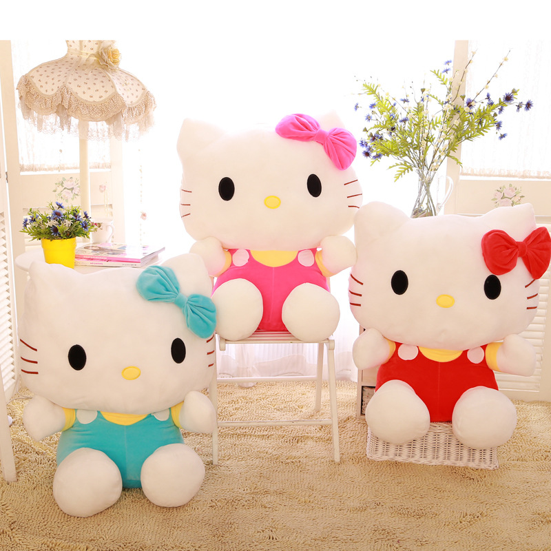 Hello Kitty Cat Soft Stuffed Plush Animal Doll for Kids Gift