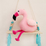 Pink Flamingo Soft Stuffed Plush Animal Doll for Kids Gift