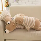 Stripes Bear Soft Stuffed Plush Animal Doll Pillow for Kids Gift