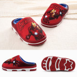 Toddlers Kids Marvel Captain America Iron Man Warm Winter Home House Slippers