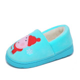 Toddlers Kids Christmas Peppa Pig Warm Winter Home House Slippers Shoes