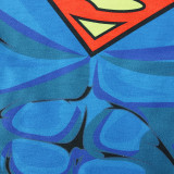 Kids Marvel Super Man Pajamas Sleepwear Set With Cloak Long-sleeve Cotton Pjs
