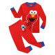 Kids Sesame Street Elmo Pajamas Sleepwear Set Long-sleeve Cotton Pjs