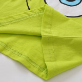 Kids One Eyed Monster Pajamas Sleepwear Set Long-sleeve Cotton Pjs
