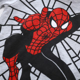 Kids Spider Pajamas Sleepwear Set Long Sleeve Cotton Pjs