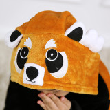 Kids Brown Raccoon Onesie Kigurumi Pajamas Animal Costumes for Unisex Children
