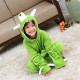 Kids Green The One Eyed Monster Onesie Kigurumi Pajamas Animal Costumes for Unisex Children