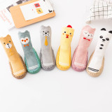 Baby Toddlers Girls Boy Cute Animals Non-Skid Indoor Winter Warm Shoes Socks