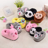 Cozy Flannel Grey Chis Sweet Cat Animal House Family Winter Warm Footwear
