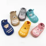 Baby Toddlers Girls Boy Cute Animals Non-Skid Indoor Winter Warm Short Shoes Socks