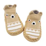 Baby Toddlers Girls Boy Cute Animals Non-Skid Indoor Winter Warm Short Shoes Socks