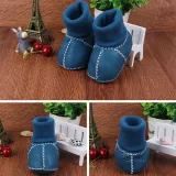 Baby Toddlers Girls Boy PU Add Wool Winter Warm Shoes Snow Boot