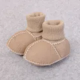 Baby Toddlers Girls Boy PU Add Wool Winter Warm Shoes Snow Boot