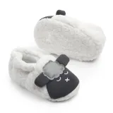 Baby Toddlers Boy Girls Plush Sheep Non-Skid Indoor Slipper Winter Warm Shoes Socks