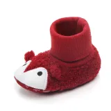 Baby Toddlers Boy Girls Plush Penguin Non-Skid Indoor Slipper Winter Warm Shoes Socks