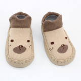 Baby Toddlers Girls Boy Cute Animal Non-Skid Indoor Winter Warm Short Shoes Socks