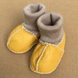 Baby Toddlers Girls Boy PU Add Wool Winter Warm Shoes Snow Boot