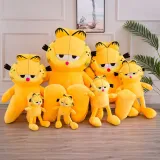 Yellow Cat Soft Stuffed Plush Animal Doll for Kids Gift