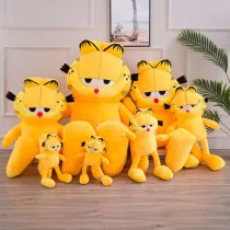 Yellow Cat Soft Stuffed Plush Animal Doll for Kids Gift