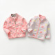 Toddler Kids Girls Polar Fleece Prints Hearts Candy Full Zipper Jacket Outerwear Coats