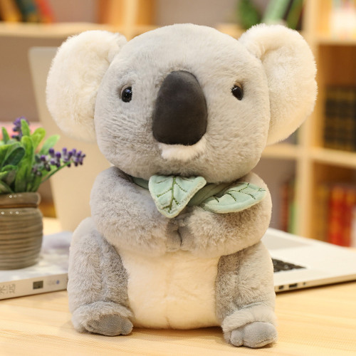 Grey Koala Soft Stuffed Plush Animal Doll for Kids Gift