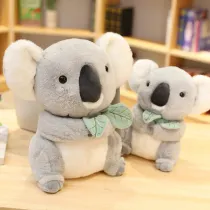 Grey Koala Soft Stuffed Plush Animal Doll for Kids Gift