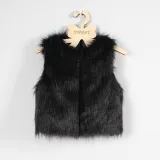 Toddler Kids Girl Plush Faux Fur Thick Warm Vest Coats Outerwears