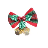 2in Classic Christmas Mini Bowknot Jingle Bell Christmas Tree Hanging Decoration