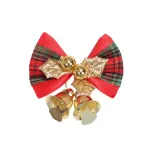 2in Classic Christmas Mini Bowknot Jingle Bell Christmas Tree Hanging Decoration