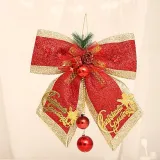 Classic Christmas Jingle Bell Bowknot Ball Berries Christmas Tree Hanging Decoration Ornament Xmas Gift