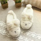 Adult Cozy Flannel Cute Sheep Animal House Winter Warm Slippers