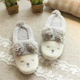 Adult Cozy Flannel Cute Sheep Animal House Winter Warm Slippers