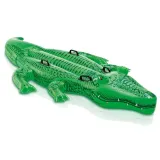 Green Crocodile Ride-On Inflatable Pool Floats Toy For Kids Child Adults