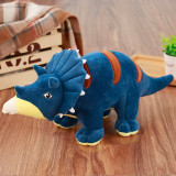 Jurassic Triceratops Dinosaur Soft Stuffed Plush Animal Doll for Kids Gift