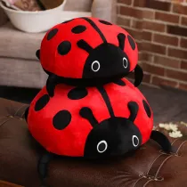 Ladybug Soft Stuffed Plush Animal Doll for Kids Gift